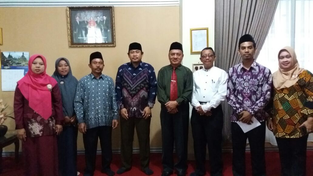 Kunjungan Ketua STIT Almubarok dan Kaprodi ke Fakultas Tarbiyah dan Keguruan UIN Raden Intan Lampung