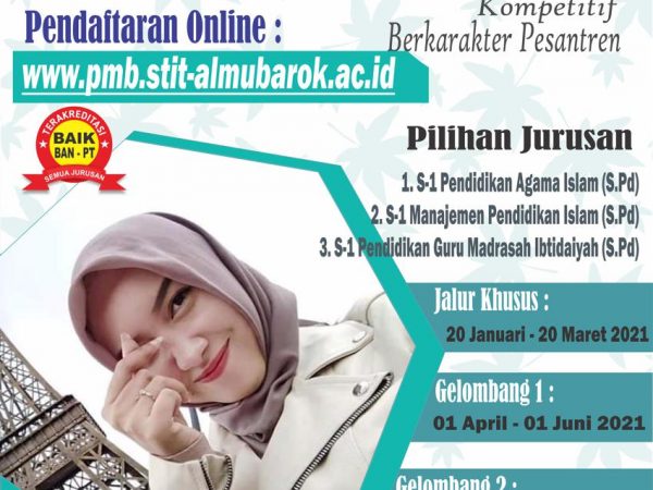 PENERIMAAN MAHASISWA BARU T.A 2021/2022