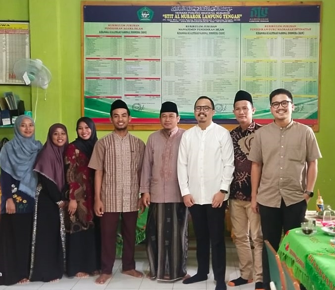 AKTUALISASI KELEMBAGAAN (Kunjungan PonPes  Modern Darul Ikrom Pesawaran Di STIT Al Mubarok Lam-Teng
