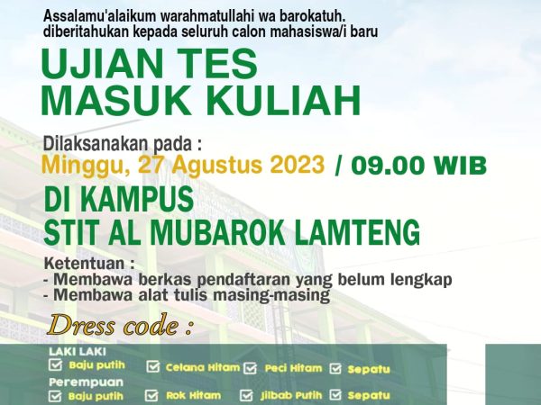 TES CALON MABA